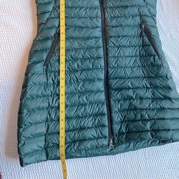 Marmot Women's Echo Featherless Long Teal Puffer Jacket Smalll - Picture 6 of 11